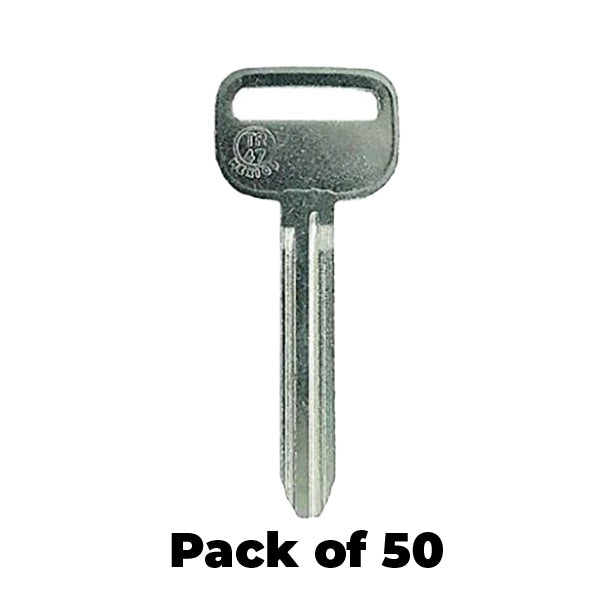 50 x JMA - TOYO-15 - TR47 - X217 - Toyota - Metal Key Blank (Pack of 50)