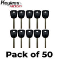 50 x 2010 - 2019 GM B119 Transponder Key (AFTERMARKET) (Bundle of 50)