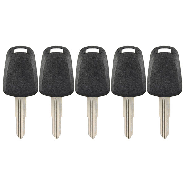 5 x 2013-2016 Chevrolet Spark / DWO4T / Transponder Key / (PHILIPS ID 46 GM EXT) (Pack of 5)
