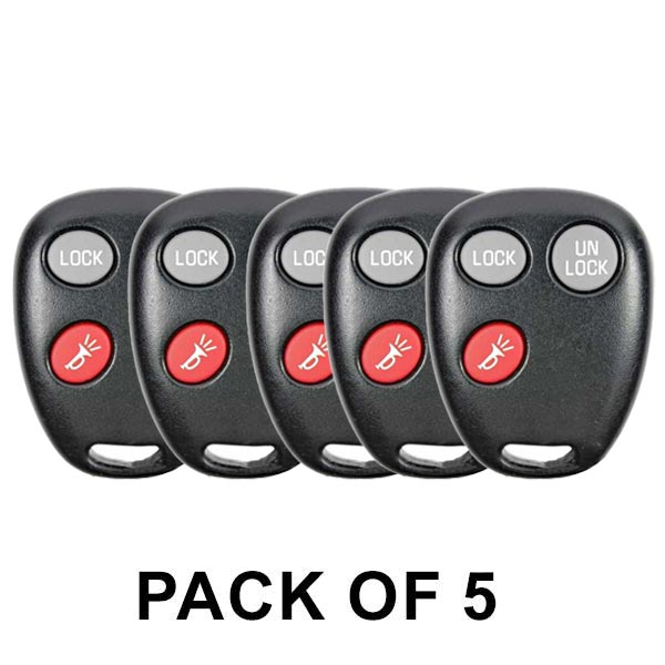 5 x 2002-2003 Saturn Vue / 3-Button Keyless Entry Remote /  PN: 22693421 / LHJ009 (AFTERMARKET) (Pack of 5)