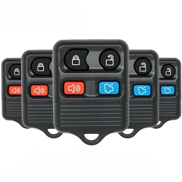 5 x 1998-2014 Ford Lincoln Mercury / 4-Button Keyless Entry Remote / CWTWB1U311 (BUNDLE OF 5)