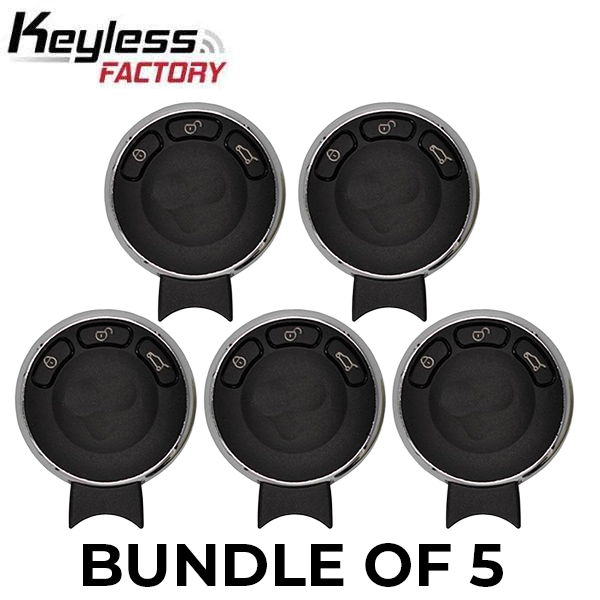 5 x 2006-2014 Mini Cooper / 3-Button Smart Key / KR55WK49333 (AFTERMARKET) (BUNDLE OF 5)