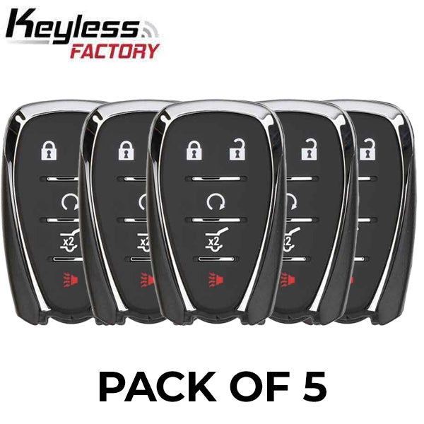 5 x 2018-2022 Chevrolet Equinox / 5-Button Smart Key / PN: 13584498 / HYQ4AA (AFTERMARKET) (Pack of 5)