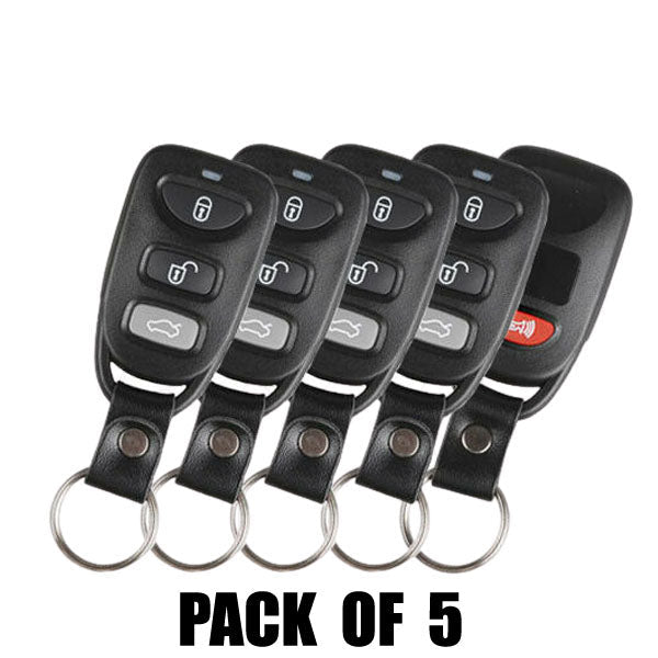 5 x Hyundai Style / 4-Button Universal Remote for VVDI Key Tool (Pack of 5)
