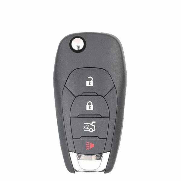 2016-2019 Chevrolet Cruze Sonic / 4-Button Flip Key / PN: 13588756 /  LXP-T003 / 315 MHz / XL7 (AFTERMARKET)