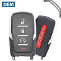 2021-2023 Dodge Ram 1500 TRX / 4-Button Smart Key / PN: 68462106AA / OHT-4882056 (OEM Refurb)