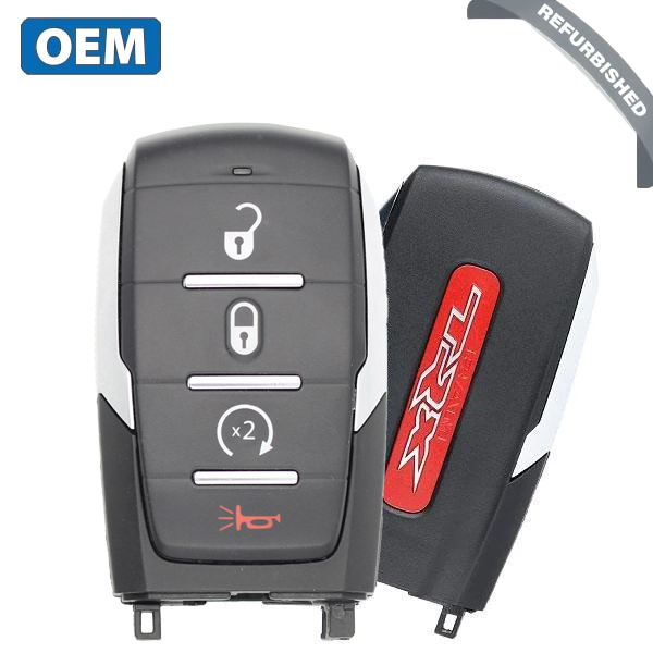 2021-2023 Dodge Ram 1500 TRX / 4-Button Smart Key / PN: 68462106AA / OHT-4882056 (OEM Refurb)