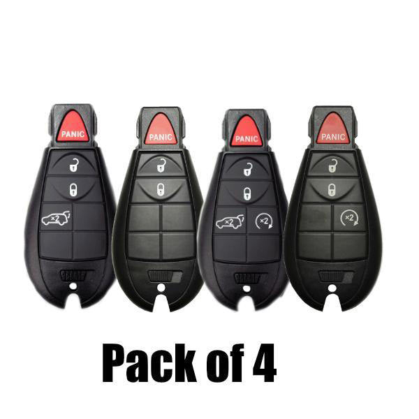 4 x 2014-2019 Jeep Cherokee / All Button Styles / GQ4-53T (4 x Cherokee Bundle)