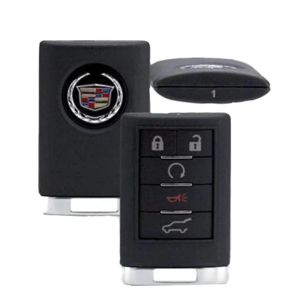 2008-2013 Cadillac CTS Wagon / 5-Button Keyless Entry Remote / PN: 5923884 / OUC6000066 (Strattec)