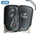 2010-2015 Lexus / 4-Button Smart Key / PN: 89904-48191 / HYQ14ACX / GNE Board  (OEM Refurb)