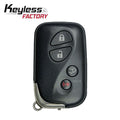 2008-2016 Lexus LX570 / RX350 / 4-Button Smart Key w/ Hatch / PN: 89904-60A00 / HYQ14AEM (AFTERMARKET)