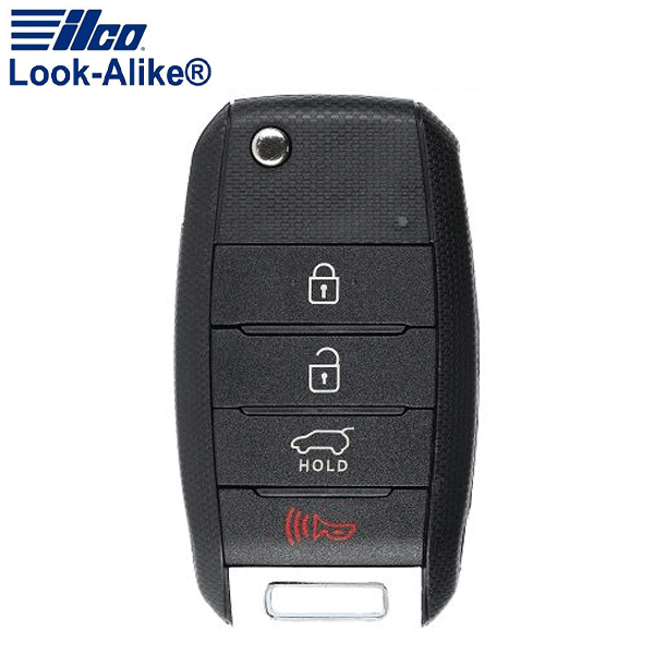 2013 - 2015 Kia Sorento / 4-Button Flip Key / PN: FLIP-KIA-4B5 / TQ8-RKE-3F05 (XMA F/L)  (AFTERMARKET)