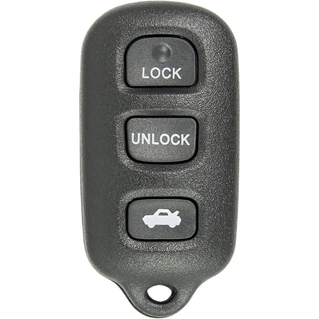 1998-2008 Toyota / 4-Button Keyless Entry Remote / GQ43VT14T / 89742-AA030 (AFTERMARKET)