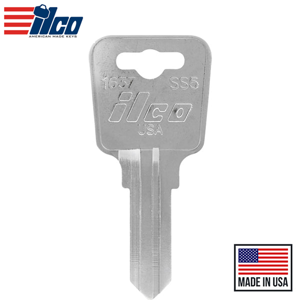 Ilco - 1637-SS5 Sentry Safes Key Blank