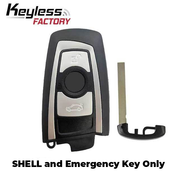 2009-2014 BMW 3 / 4 / 5 Series / 3-Button Smart Key SHELL for YGOHUF5662 (AFTERMARKET)