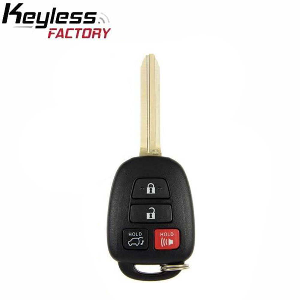2013-2018 Toyota RAV4 / 4-Button Remote Head Key / PN: 89070-42830 / HYQ12BDM / H Chip (AFTERMARKET)