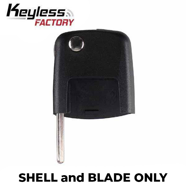 VW Flip Key Shell (No Chip) (AFTERMARKET)
