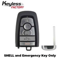 2017-2022 Ford / Tailgate / 5-Button Smart Key SHELL for M3N-A2C931426, M3N-A2C93142600 (AFTERMARKET)