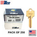 Ilco - AR1-BR ARROW Key Blank - 250 Pack