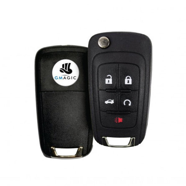 2010-2020 GMagic / 5-Button Universal Flip Key / Instantly Reusable
