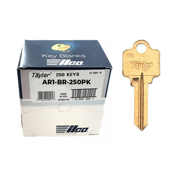 Ilco - AR1-BR ARROW Key Blank - 250 Pack