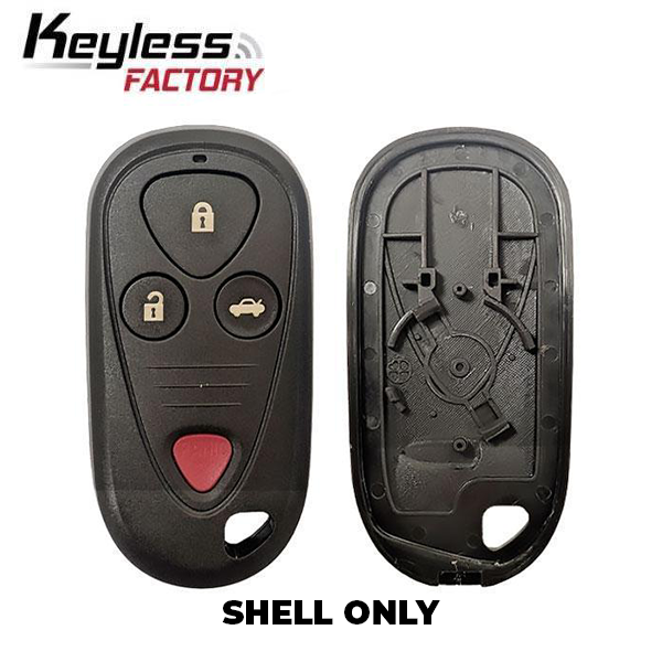 2000-2011 Honda Keyless Entry Remote SHELL for OUCG8D-344H-A - Black (AFTERMARKET)