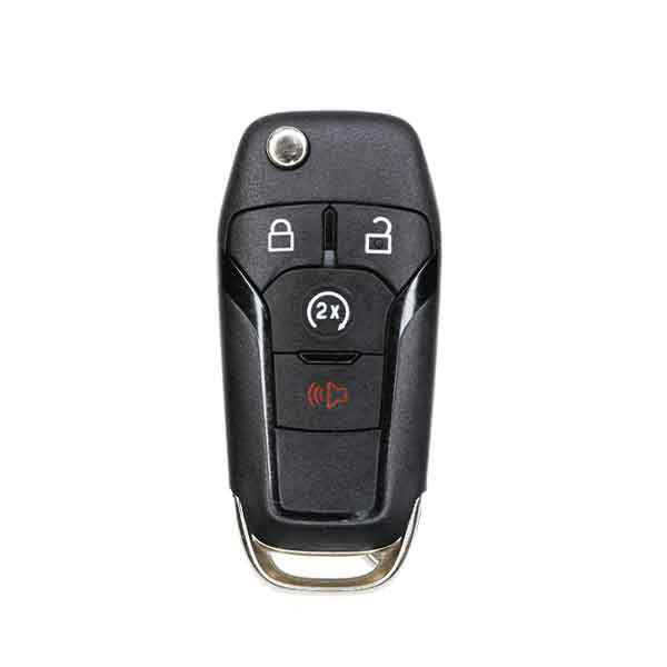 2013-2016 Ford Fusion Flip Key SHELL for N5F-A08TDA w/ Remote Start (AFTERMARKET)