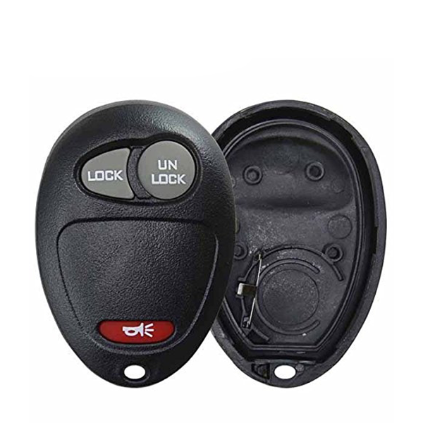 2004-2011 GM Keyless Entry Remote SHELL for L2C0007T - Black (AFTERMARKET)