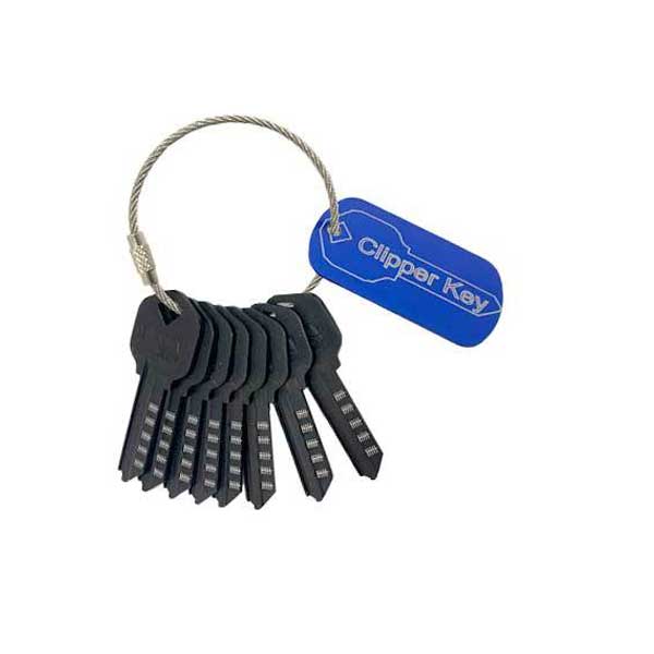 Clipper Key - Kwikset KW1 Marked Keys (10 Keys) - for Clipper Key Fast Clipper Set