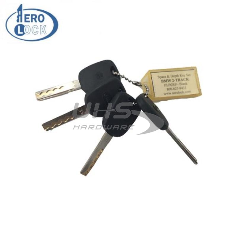 AeroLock - BMW6 - BMW Series 2 - Track Space/Depth Try-Out Key Set - HU92RP