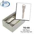 AeroLock - TO-90 - GM - Door Locks Try-Out Key Set - B86 - 128 Keys
