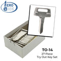 AeroLock - TO-14 - Kawasaki ATV - All Locks Try-Out Key Set - X254 - 27 Keys