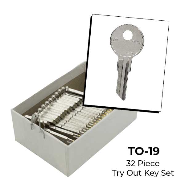 AeroLock - TO-19 - Briggs & Stratton - Try-Out Key Set - B1 - 32 Keys