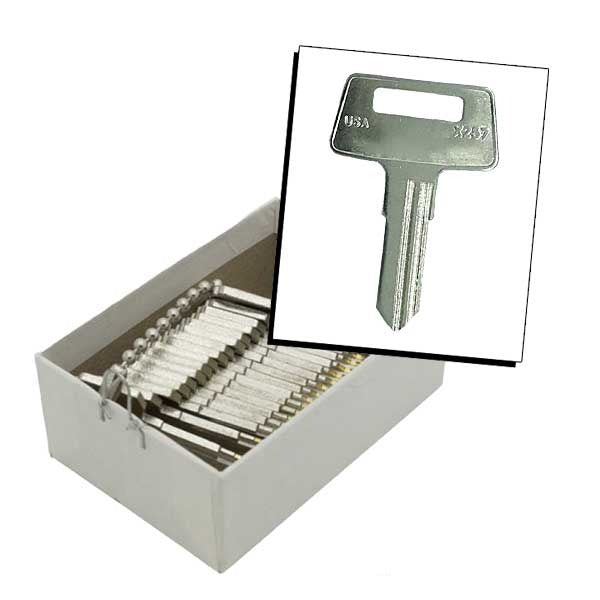 AeroLock - TO-34 - Kawasaki Motorcycle/ATV - All Locks Try-Out Key Set - X257 - 27 Keys