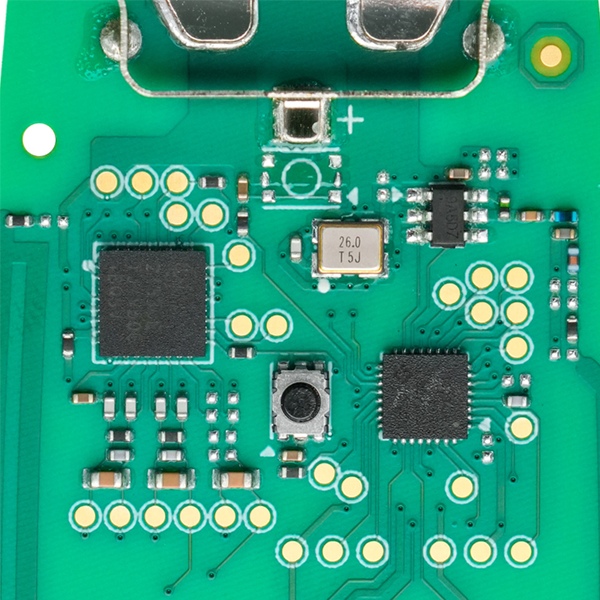 Autel - IKCBAU3P - 3-Button Circuit Board - For Volkswagen - AG MLB Platform Vehicle Keys (PRE-ORDER)