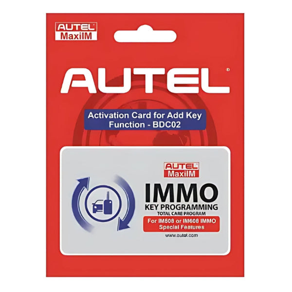 Autel - IKEYBRAZ3GB - Software Card - G-BOX3 - 3-Button BMW-Style IKEY Bundle for BMW G-Chassis Vehicles