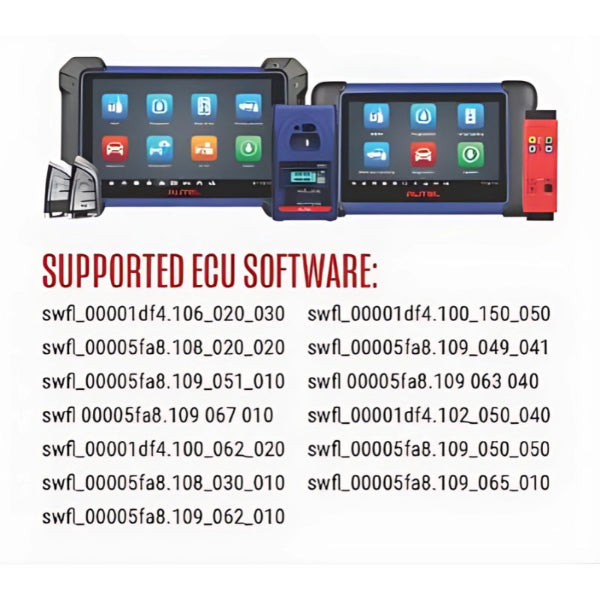 Autel - IKEYBRAZ4GB - Software Card - G-BOX3 - 4-Button BMW-Style IKEY Bundle BMW G-Chassis Vehicles