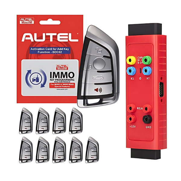 Autel - IKEYBRAZ4GB - Software Card - G-BOX3 - 4-Button BMW-Style IKEY Bundle BMW G-Chassis Vehicles