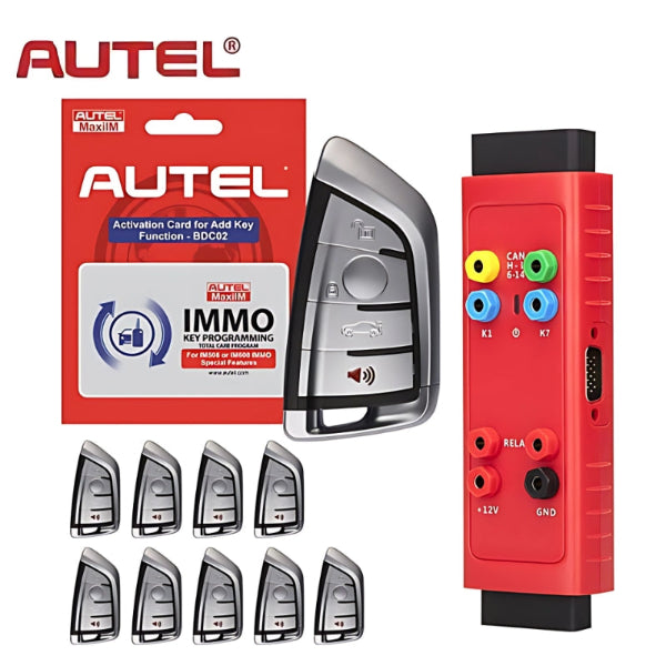 Autel - IKEYBRAZ4GB - Software Card - G-BOX3 - 4-Button BMW-Style IKEY Bundle BMW G-Chassis Vehicles