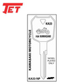 JET - KA33 - Kawasaki - Motorcycle Key - Nickel Plated