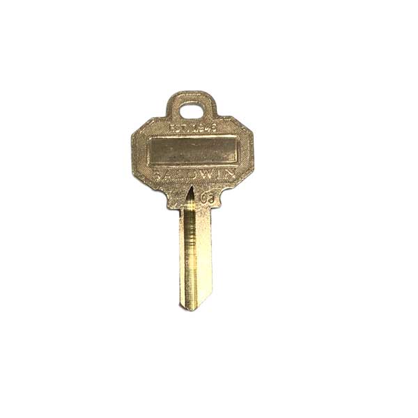 Baldwin SC1 Key - 5 Pin Blank Key for Reserve Series -  (PACK OF 10)