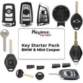 BMW / Mini Cooper Keys - Complete Starter Pack  (ALL YEARS) - for VVDI2 / IM608 / ACDP (AFTERMARKET)