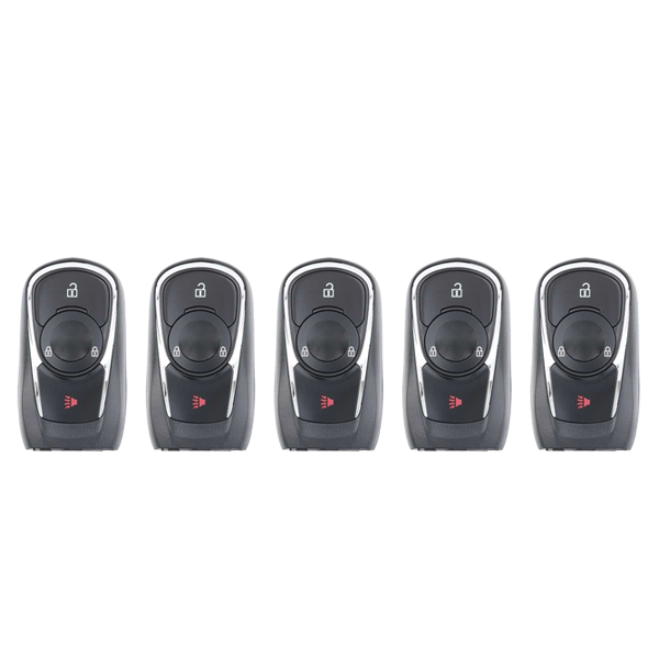 5 x 2018-2020 Buick Encore / 3-Button Smart Key / PN: 13506667 / HYQ4AA (AFTERMARKET) (Pack Of 5)