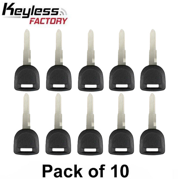 10 x 2003-2014 Mazda MZ24 / MZ34 Transponder Key (Chip 4D63 80 Bit) (AFTERMARKET) (Pack of 10)