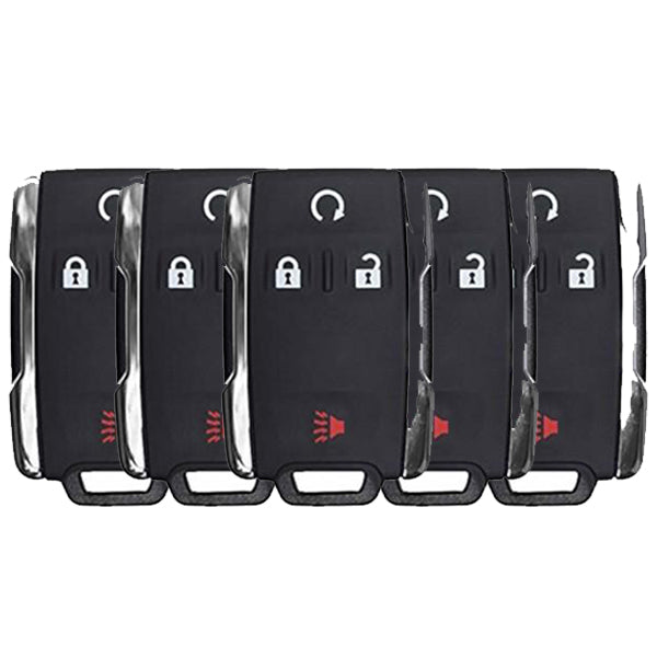 5 x 2014-2019 Chevrolet / GMC / 4-Button Keyless Entry Remote / PN: 22881480 / M3N32337100 (AFTERMARKET) (Pack of 5)