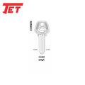 JET - CO88 - Corbin 6-Pin Key Blank - Brass