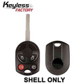 2011-2020 Ford / 4-Button Remote Head Key SHELL / HU101 / OUCD6000022 CWTWB1U722 (AFTERMARKET)