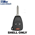 Ilco - 2005-2018 Chrysler - CHRY-RHK3B1 - 3-Button Remote Head Key SHELL (AFTERMARKET)
