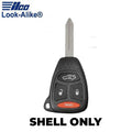 Ilco - 2006-2009 Chrysler - CHRY-RHK4B3 - 4-Button Remote Head Key SHELL (AFTERMARKET)