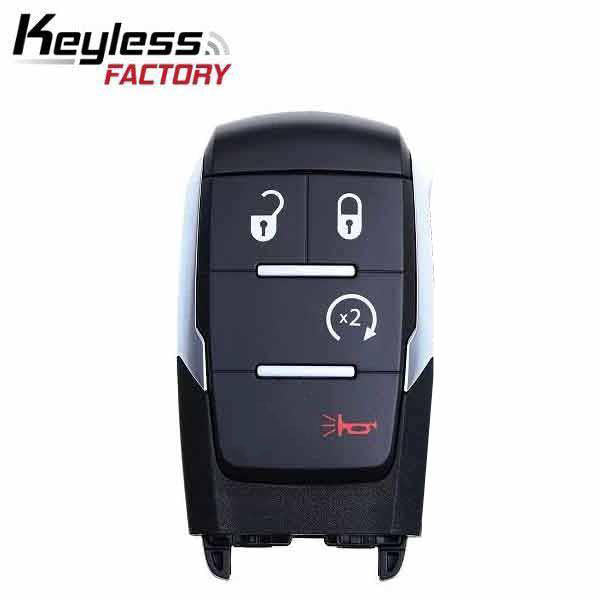 2019-2022 Dodge Ram Pickup HD 2500-5500 / 4-Button Smart Key / PN: 68365327AB / GQ4-76T (AFTERMARKET)